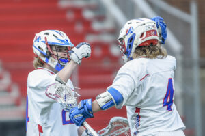 MHS boys' lacrosse pick up big win at home over Wheeling Central